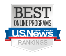 US News online program logo