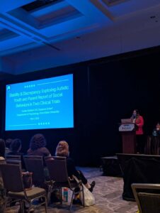 Hunter Mattern presenting at INSAR 2025