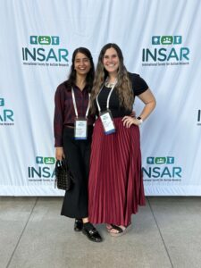 Sumaiya Muhammad and Hunter Mattern standing next to each other at INSAR 2025