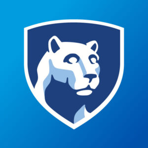 PSU Shield with blue gradient